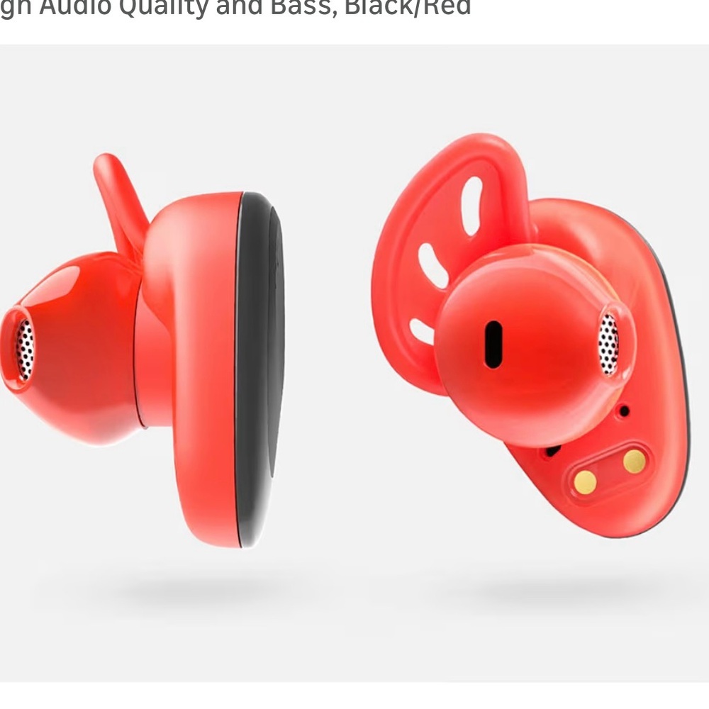Cleer Brand New/Shrink wrapped Wireless Earbuds - Red and Black - Picture 2 of 4